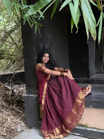 Kanchi Cotton Silk Readymade Lehenga Set – 99 AED