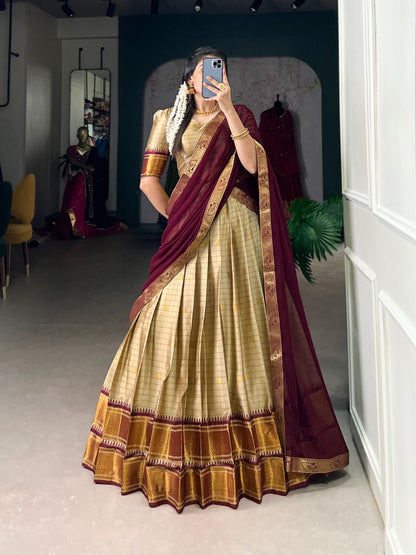 Cotton Silk Dhavani Collection – 99 AED