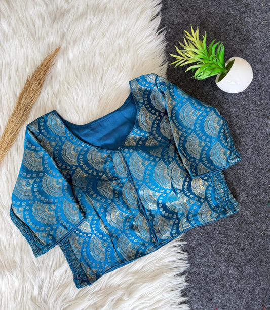 Side Elastic Stretchable Blouse – 50 AED