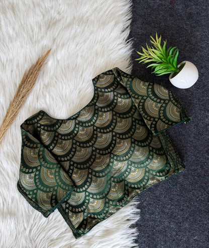 Side Elastic Stretchable Blouse – 50 AED