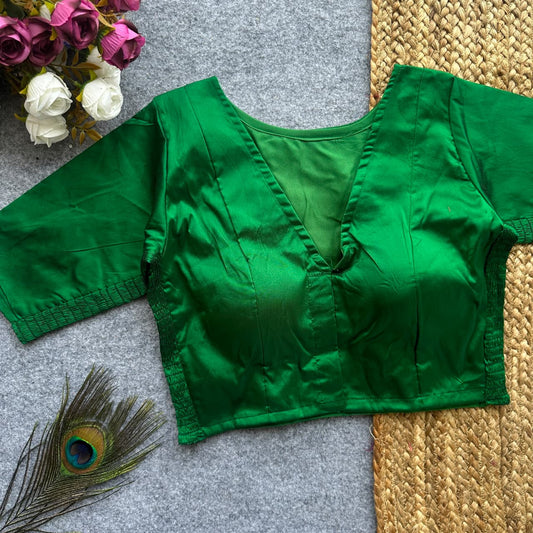 Side Elastic Stretchable Blouse – 50 AED