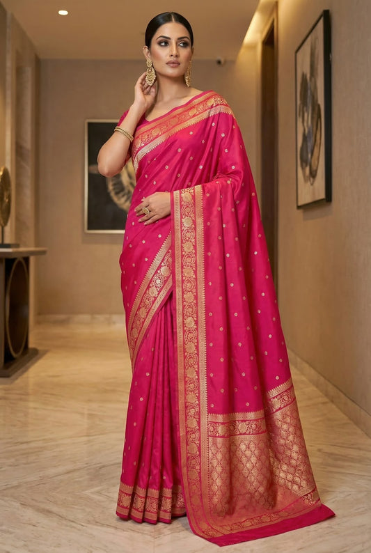Soft Semi Silk Saree – 99 AED