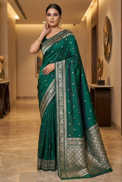 Soft Semi Silk Saree – 99 AED