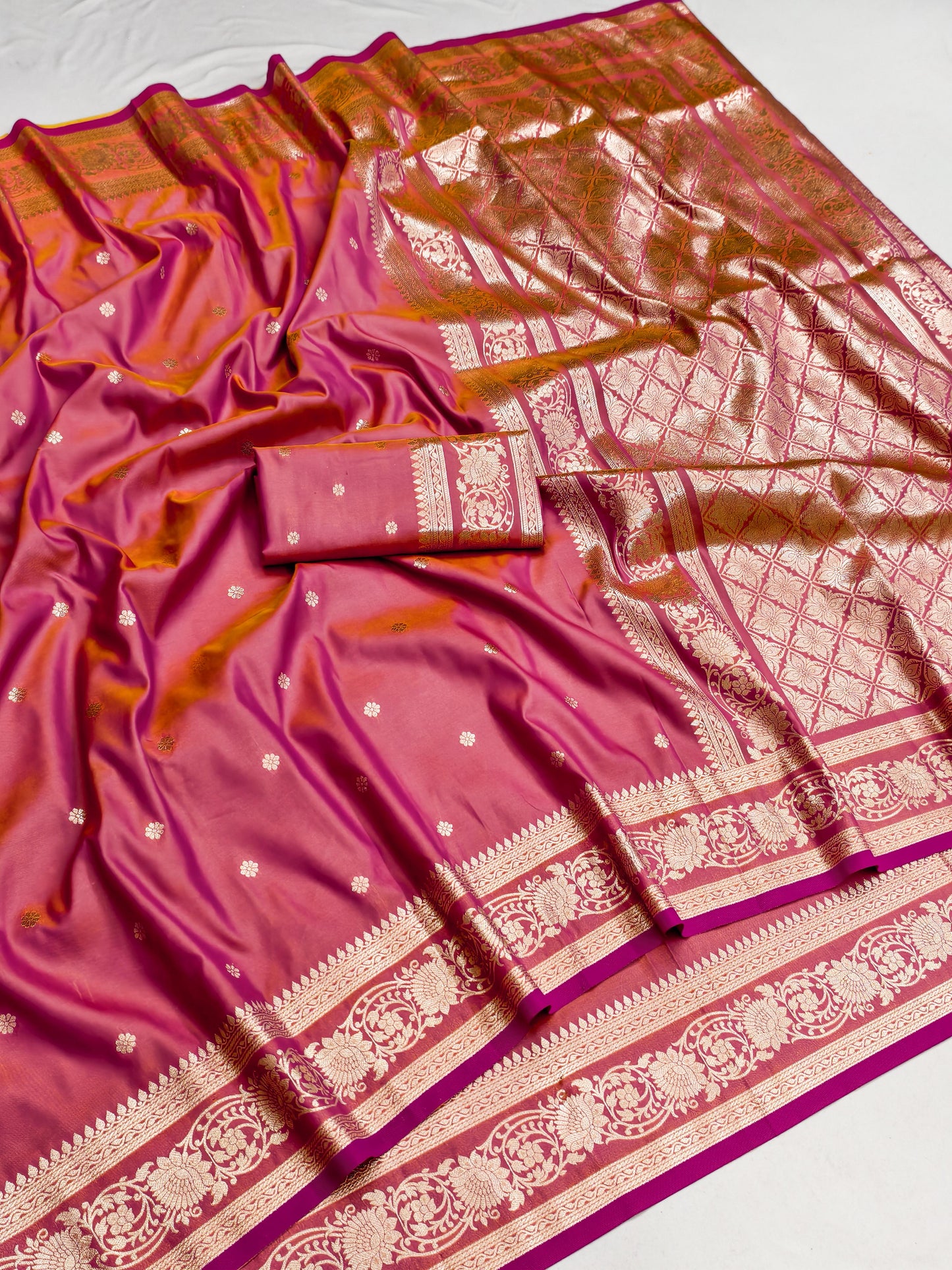 Soft Semi Silk Saree – 99 AED