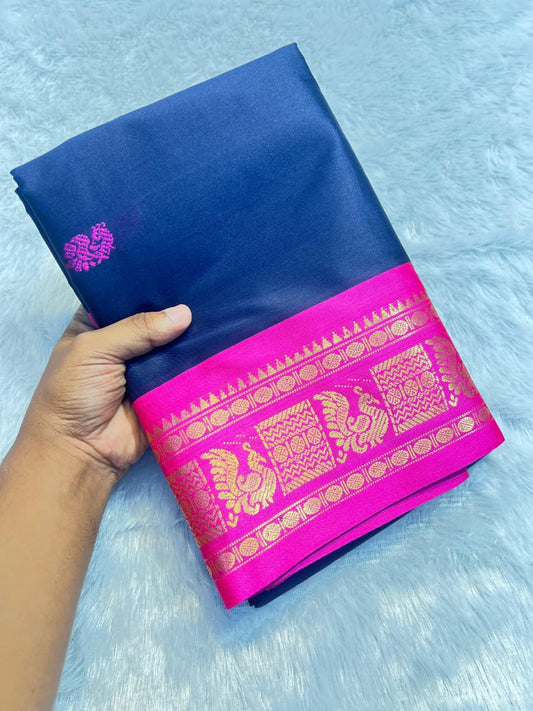 Aura Cotton Silk Weaving Saree – 59 AED