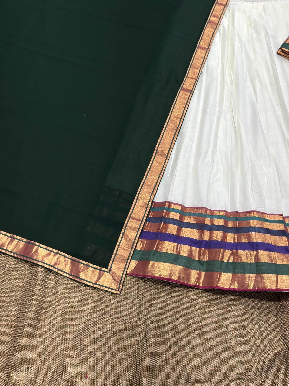 Cotton Silk Readymade Dhavani / Half Saree Collection – 99 AED