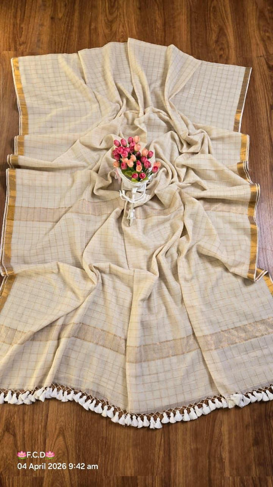 Mul Cotton Saree – 79 AED