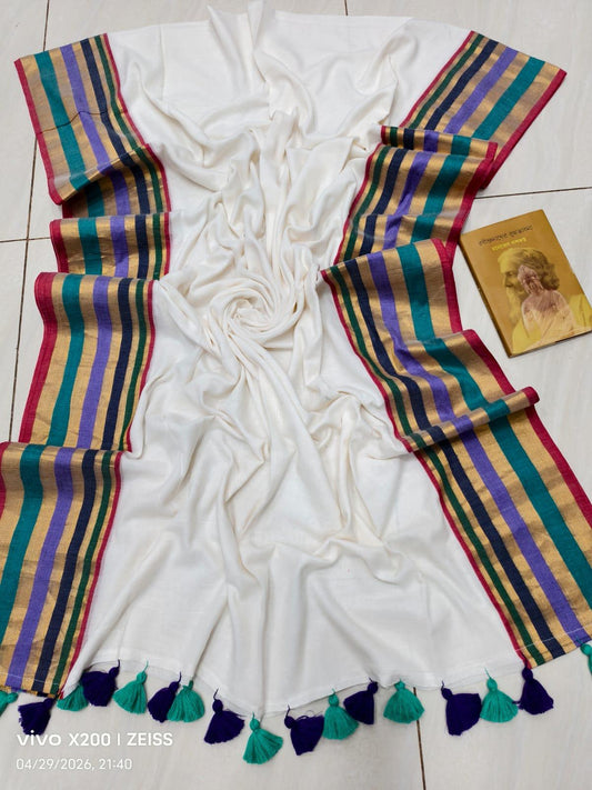 Mul Cotton Saree – 79 AED