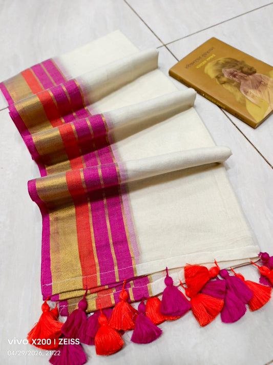 Mul Cotton Saree – 79 AED