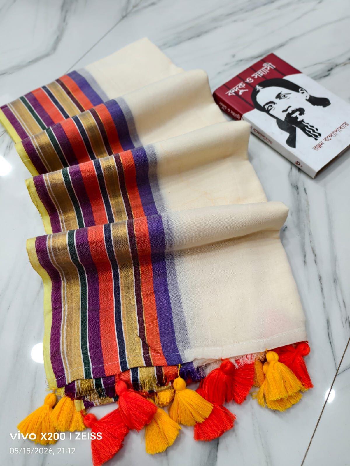 Mul Cotton Saree – 79 AED