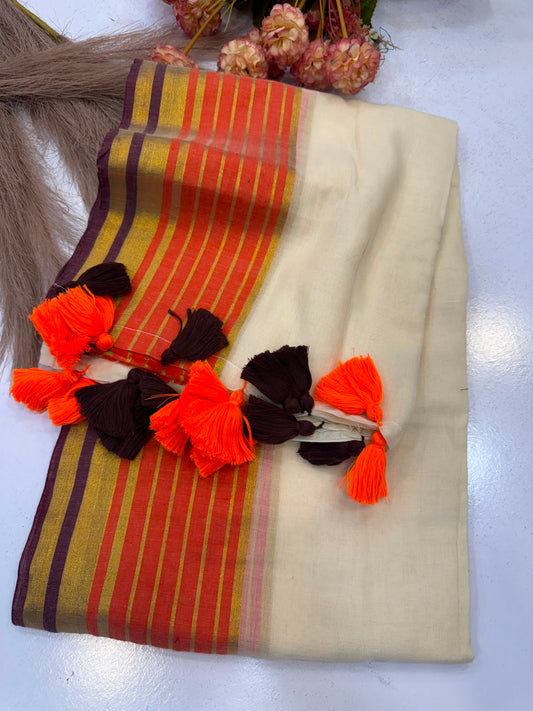 Mul Cotton Saree – 79 AED