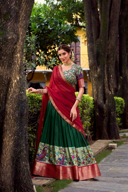 Dola Silk Readymade Dhavani / Half Saree Collection – 99 AED
