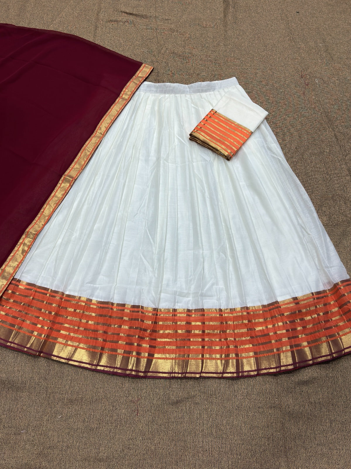 Mul Chanderi Cotton Readymade Dhavani Collection – 99 AED