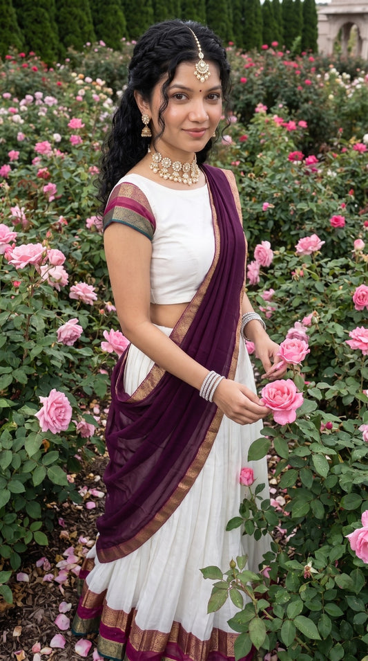 Mul Chanderi Cotton Readymade Dhavani Collection – 99 AED
