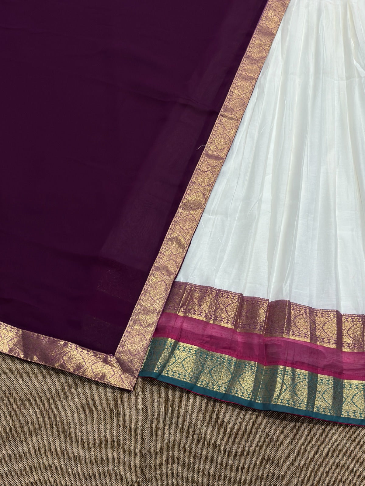Mul Chanderi Cotton Readymade Dhavani Collection – 99 AED