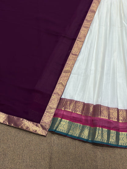 Mul Chanderi Cotton Readymade Dhavani Collection – 99 AED