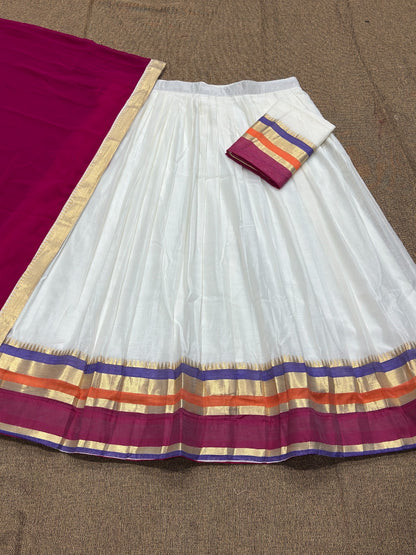 Mul Chanderi Cotton Readymade Dhavani Collection – 99 AED