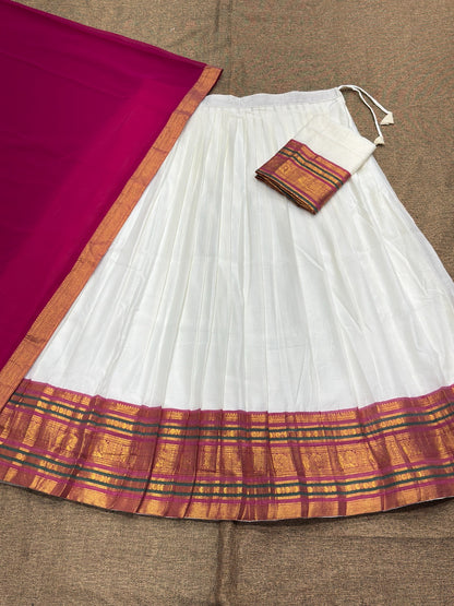 Mul Chanderi Cotton Readymade Dhavani Collection – 99 AED