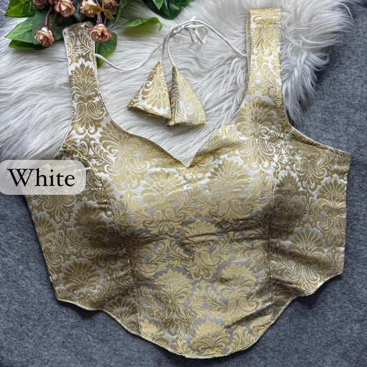Brocade Silk Readymade Blouse – 50 AED