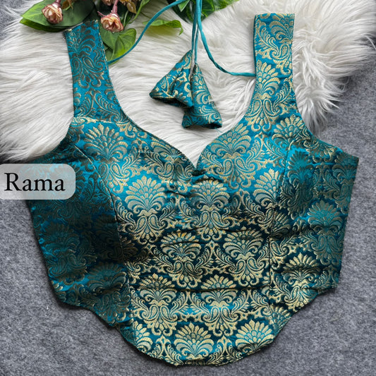 Brocade Silk Readymade Blouse – 50 AED