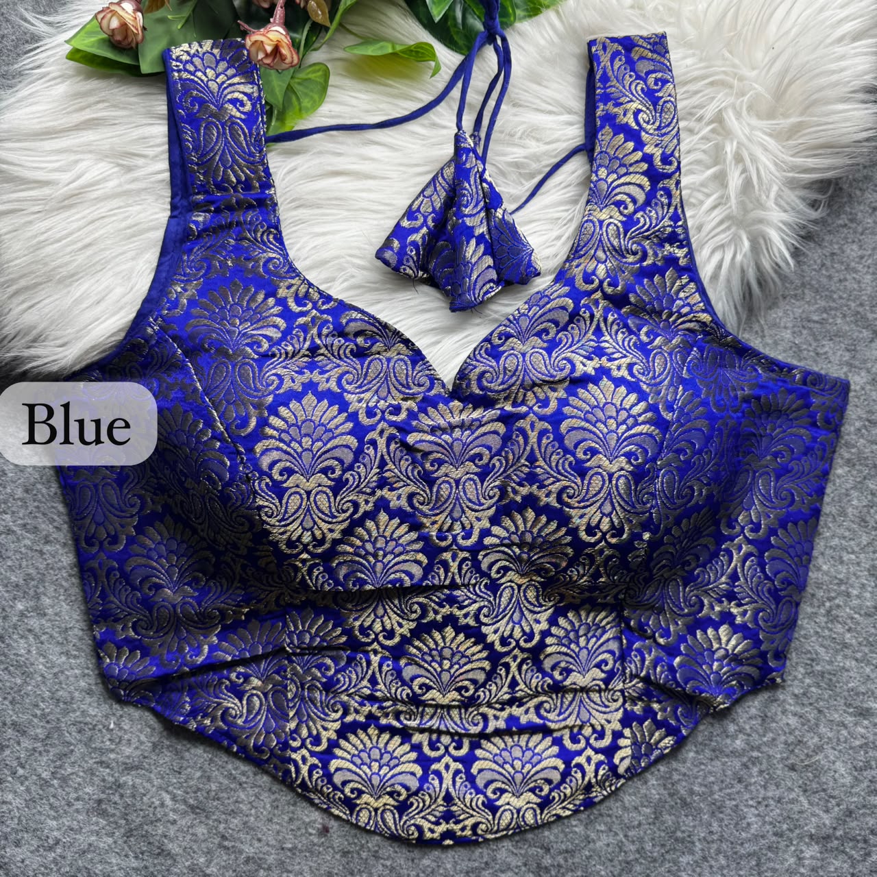 Brocade Silk Readymade Blouse – 50 AED