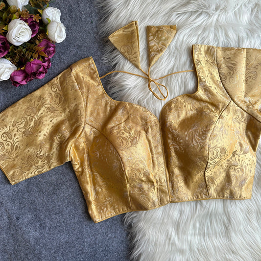 Brocade Readymade Blouse – 50 AED