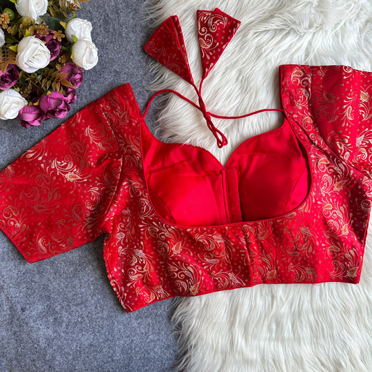 Brocade Readymade Blouse – 50 AED