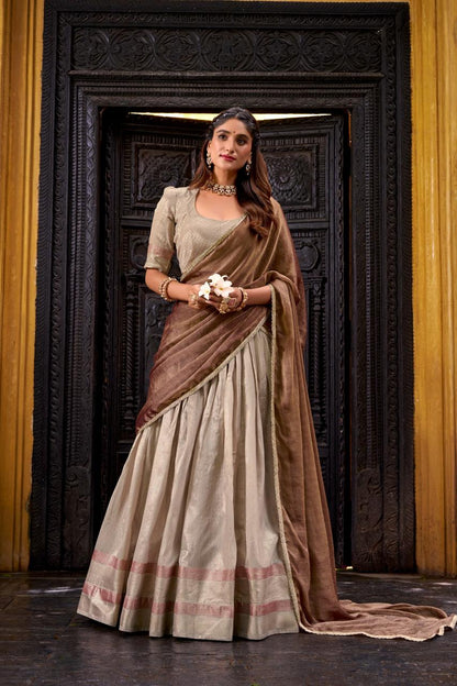 Fully Stitched Readymade Dhavani / Half Saree Collection – 129 AED