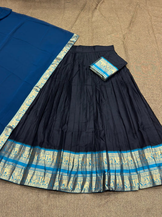 Cotton Silk Readymade Dhavani / Half Saree Collection – 99 AED