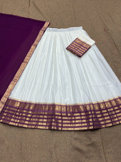 Mul Chanderi Cotton Readymade Dhavani Collection – 99 AED