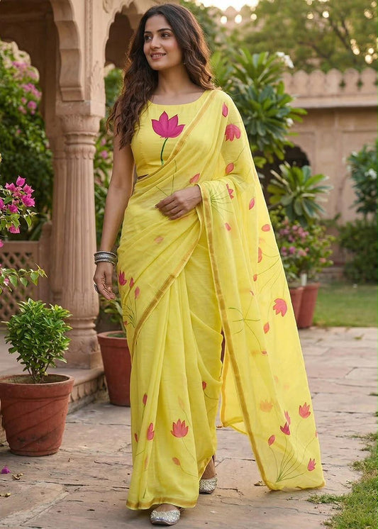 Mul Cotton Saree –69 AED