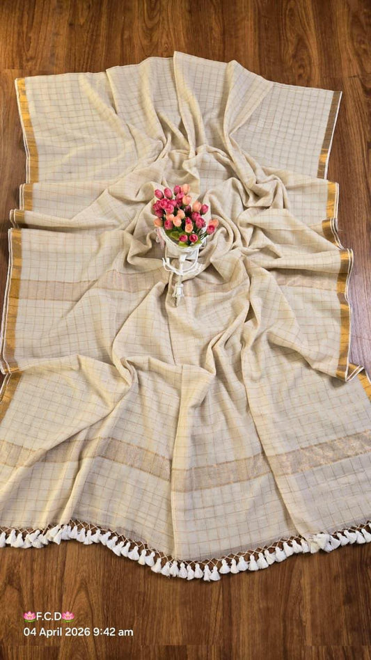 Mul Cotton Saree