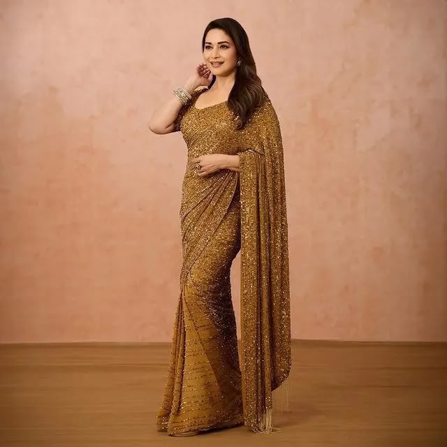 Georgette Sequince Saree