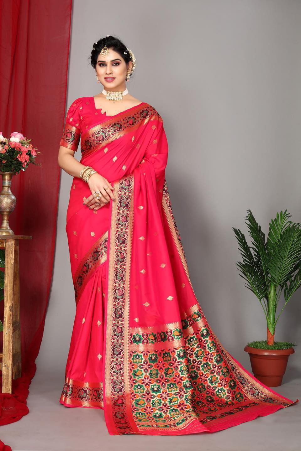 Banarasi Silk Weaving Patola Saree