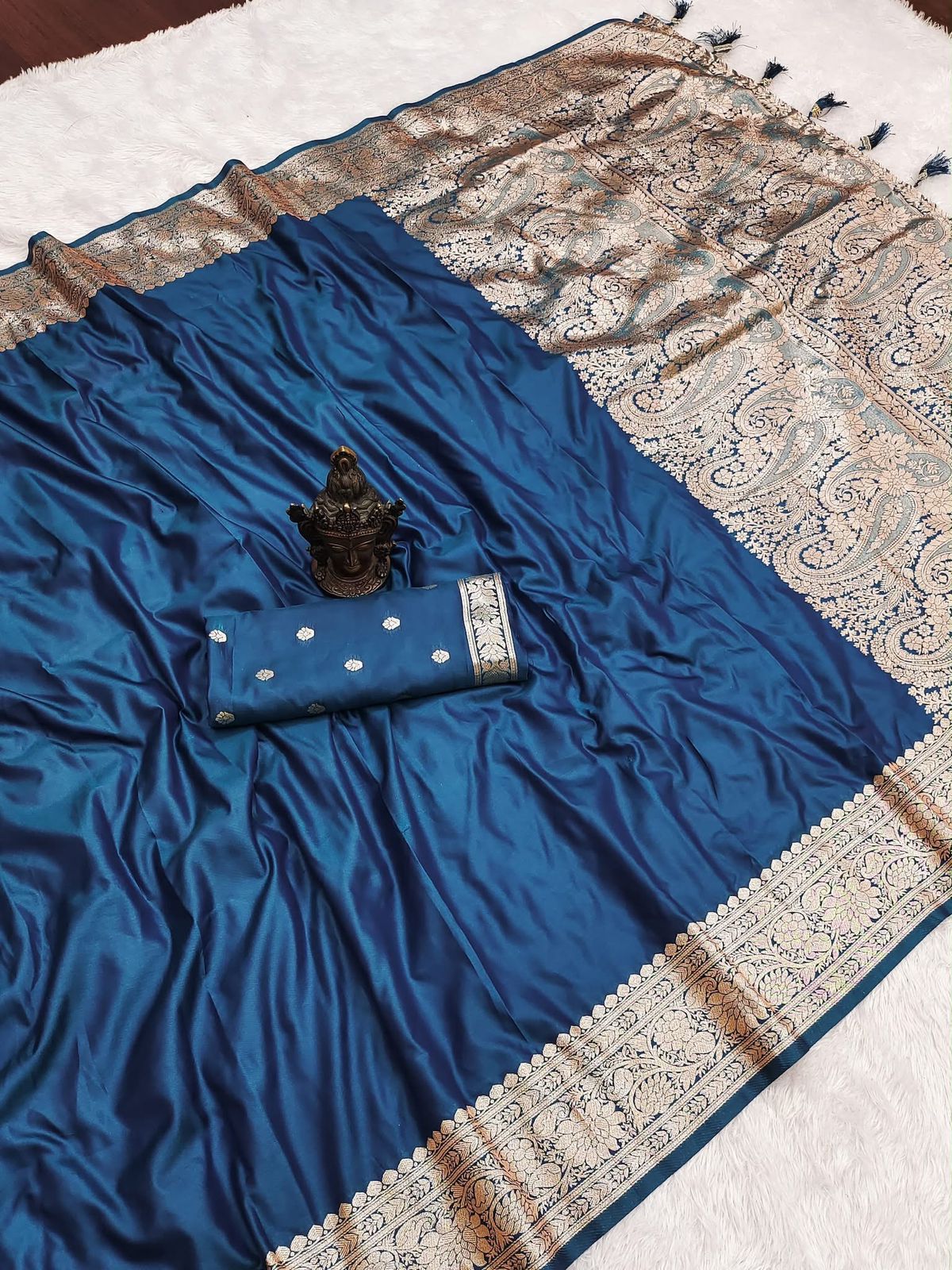 Soft Banarasi Silk Weaving Saree