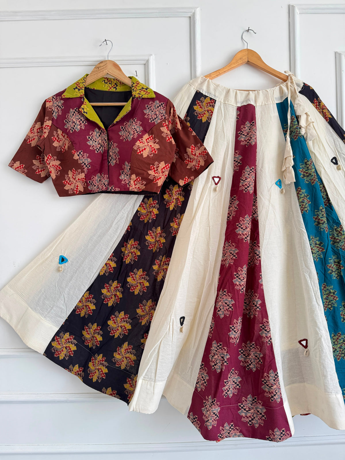 Navaratri Special Khadi Cotton Chaniya Choli