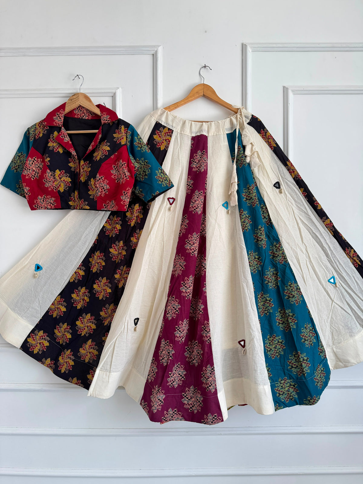 Navaratri Special Khadi Cotton Chaniya Choli