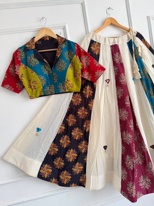 Navaratri Special Khadi Cotton Chaniya Choli