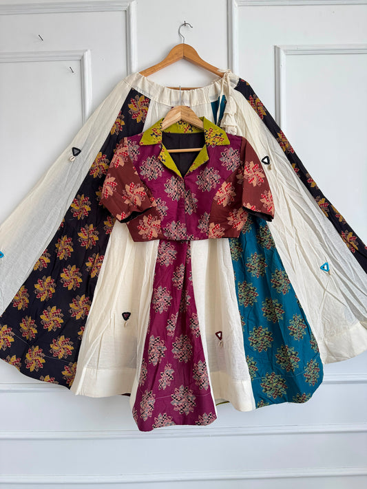 Navaratri Special Khadi Cotton Chaniya Choli