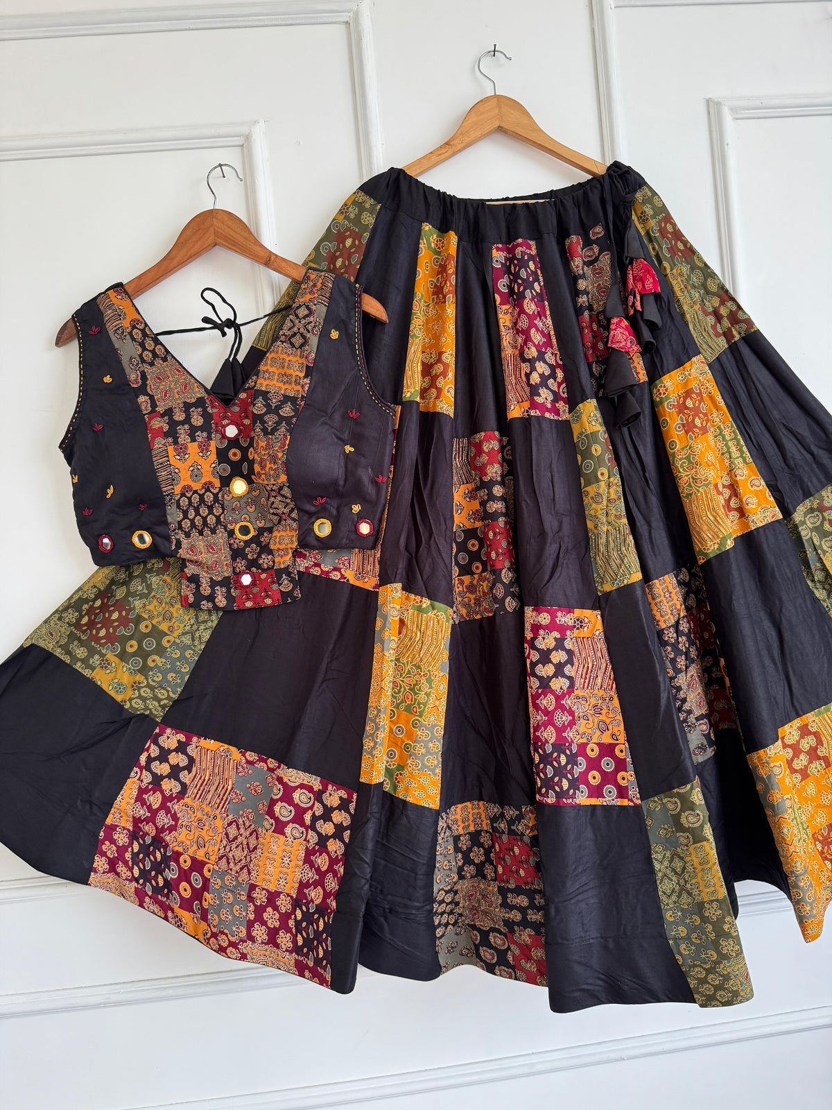 Navaratri Special Ajrakh Cotton Chaniya Choli