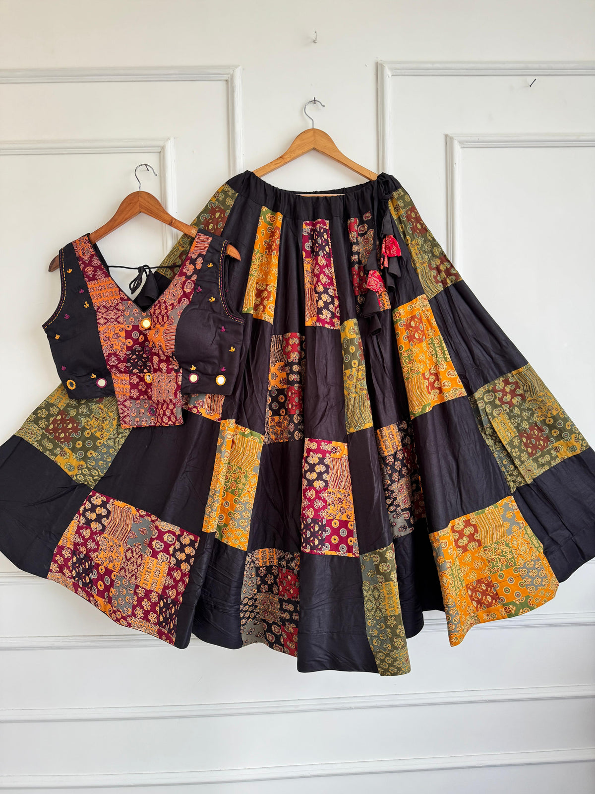 Navaratri Special Ajrakh Cotton Chaniya Choli
