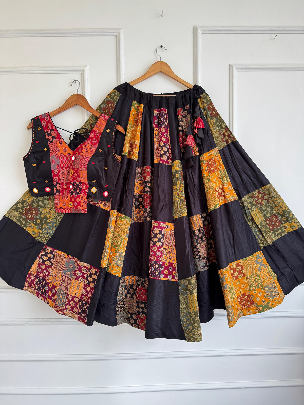Navaratri Special Ajrakh Cotton Chaniya Choli