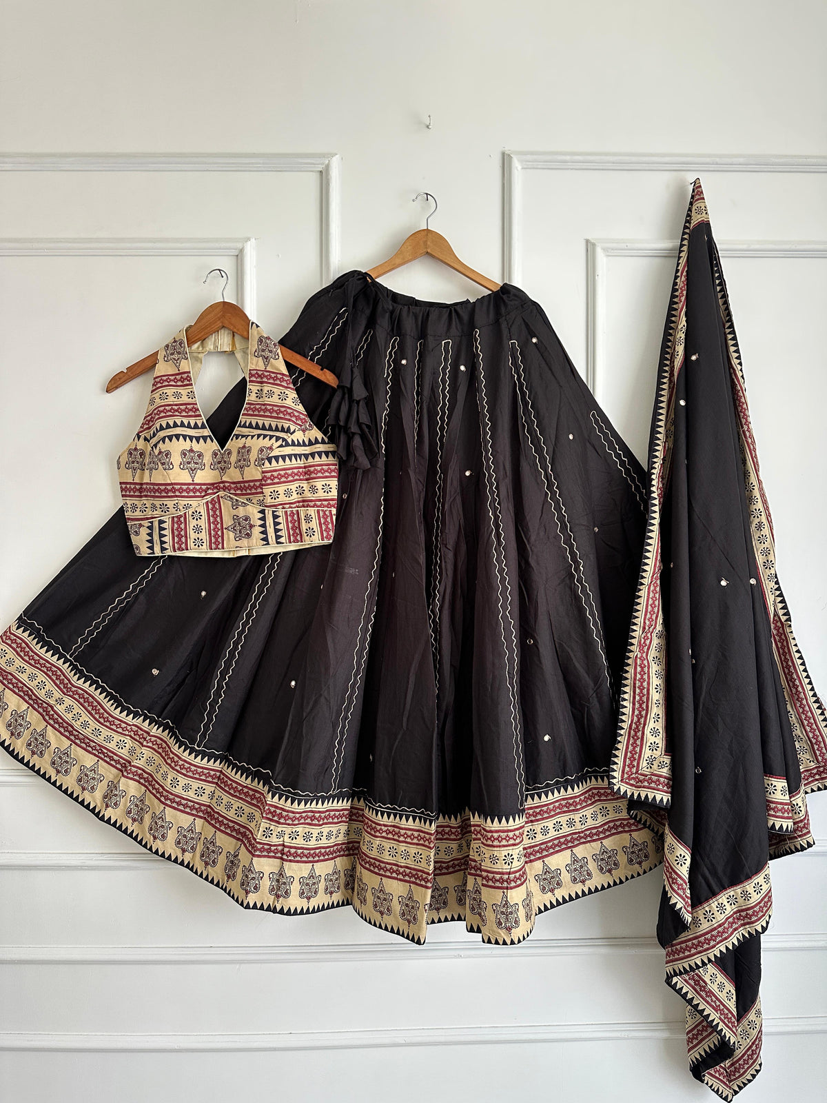 Navaratri Special Ajrakh Cotton Chaniya Choli
