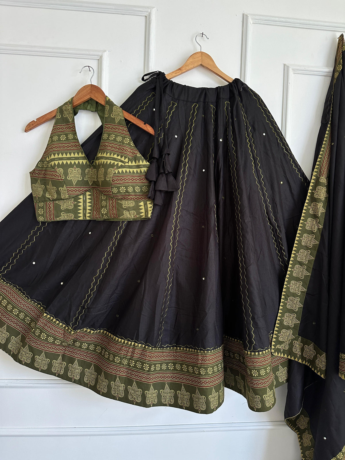 Navaratri Special Ajrakh Cotton Chaniya Choli