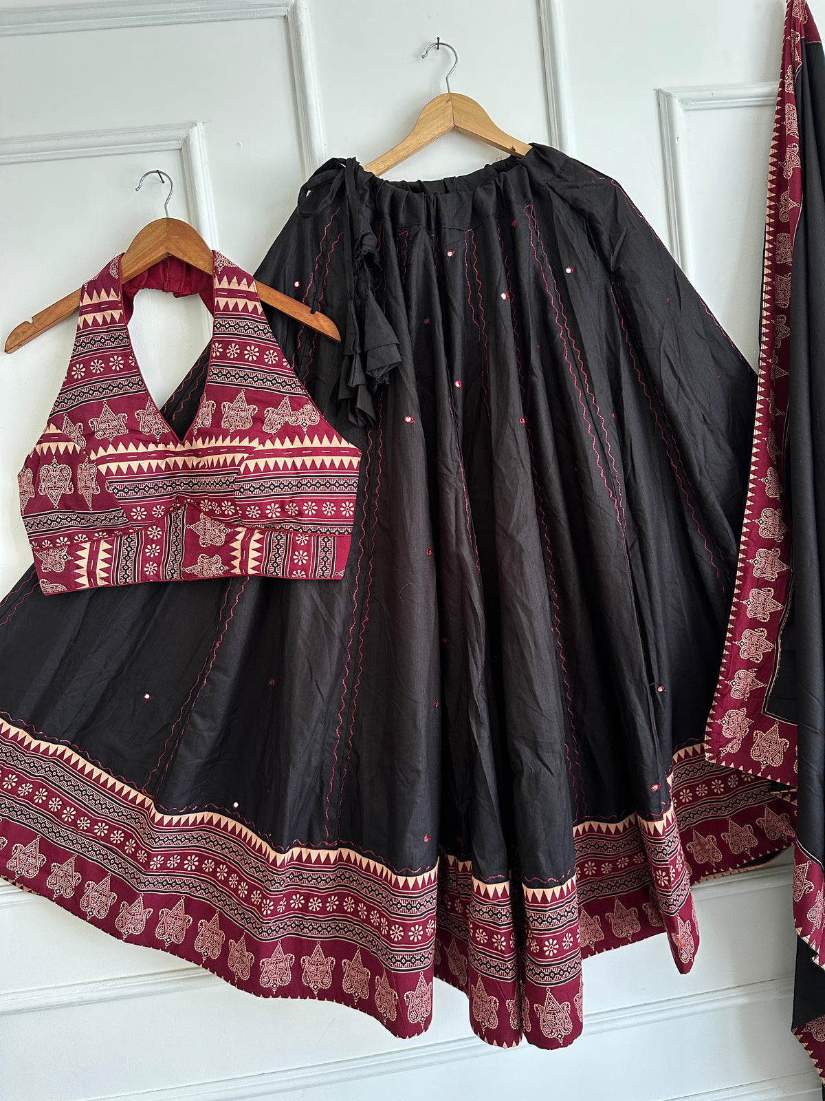 Navaratri Special Ajrakh Cotton Chaniya Choli