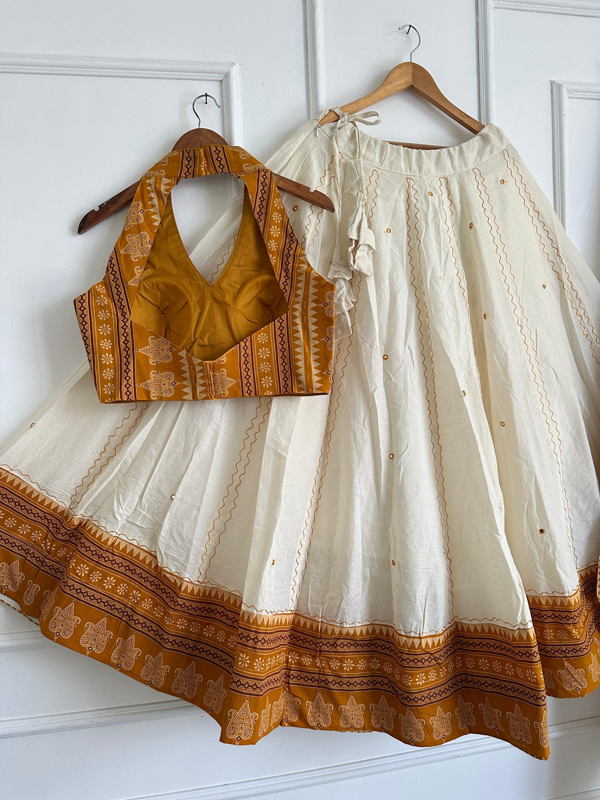 Navaratri Special Ajrakh Cotton Chaniya Choli
