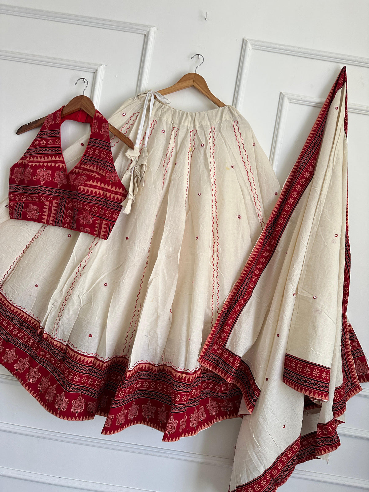 Navaratri Special Ajrakh Cotton Chaniya Choli