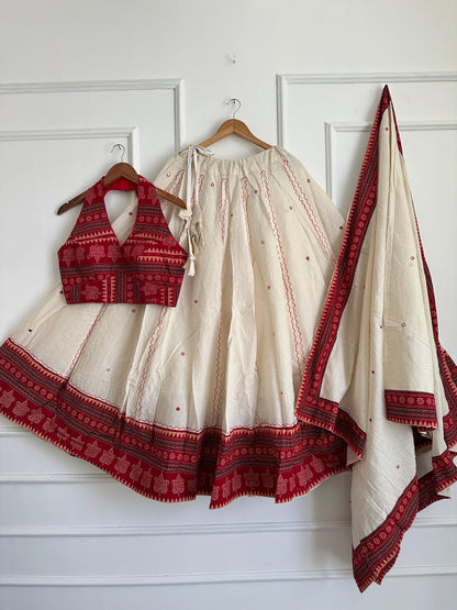 Navaratri Special Ajrakh Cotton Chaniya Choli