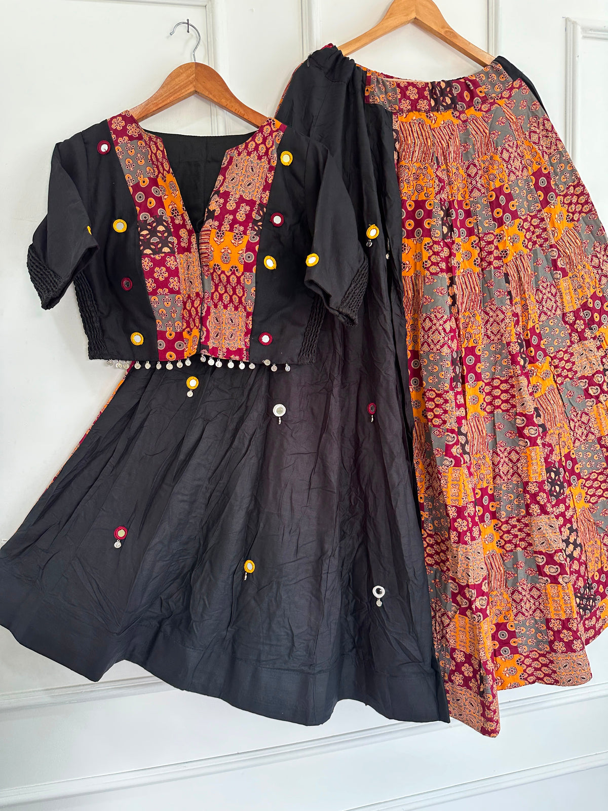 Navaratri Special Ajrakh Cotton Chaniya Choli