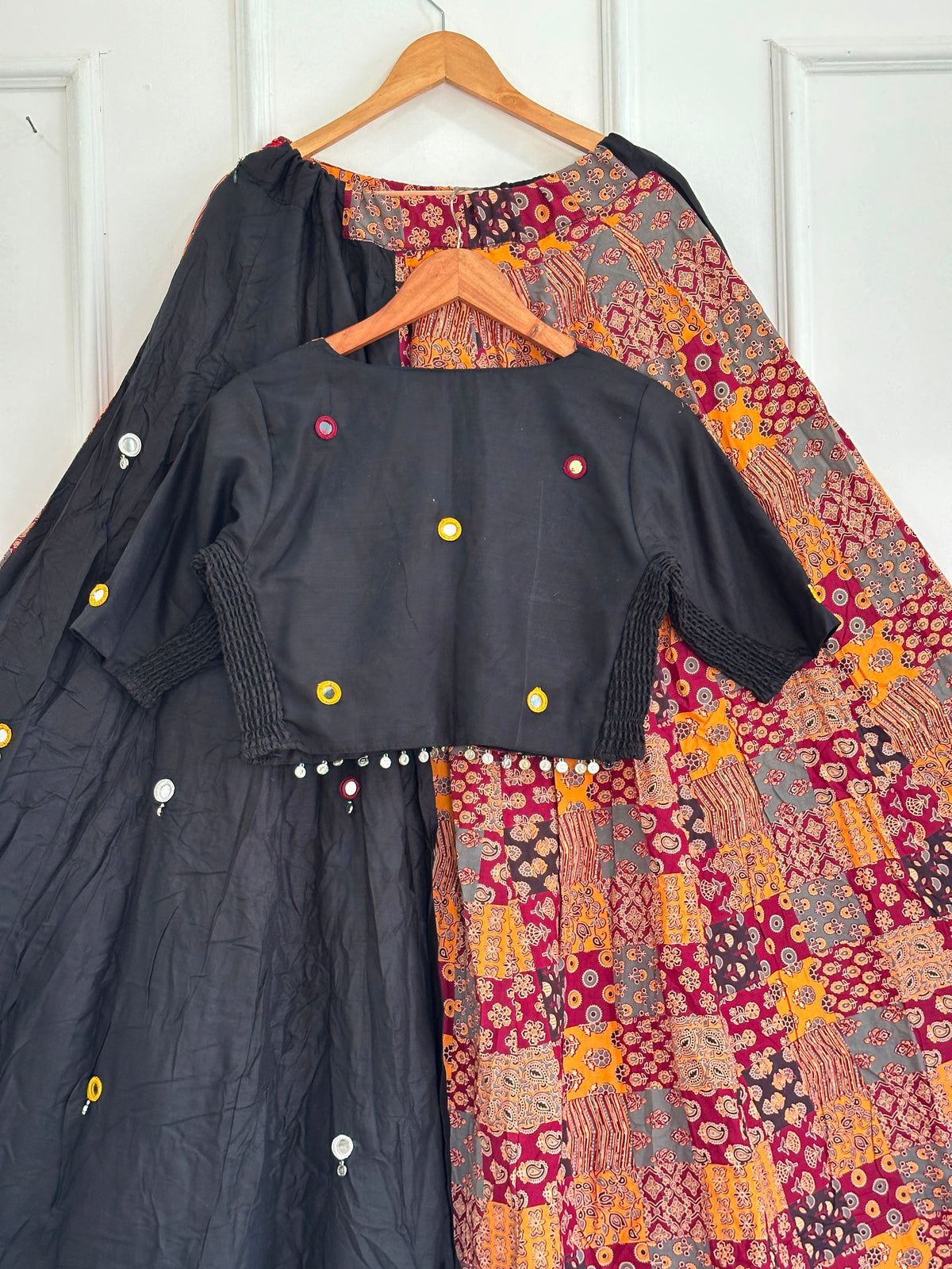 Navaratri Special Ajrakh Cotton Chaniya Choli